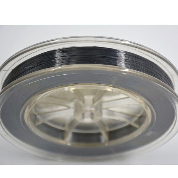 Annealed Black Pure Tungsten Wire W1 W2 0.05mm For Lamp Filaments