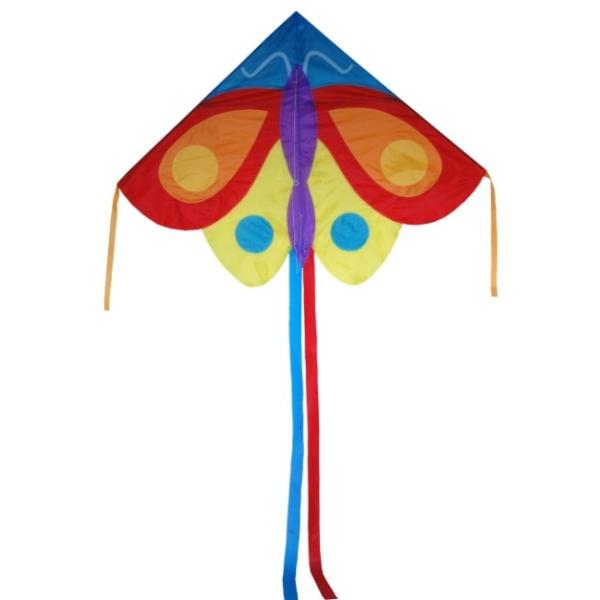 Butterfly Parttern Fiberglass Frame 130*180cm Delta Stunt Kite