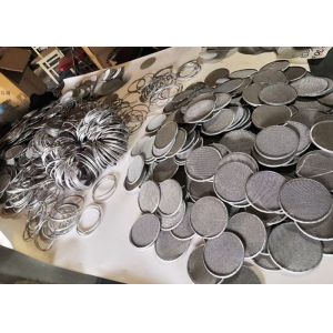 0.25mm 133cm Diameter Round Black Filter Wire Mesh 40x36 Mesh