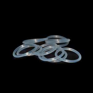 Custom Molded Silicon Medical Grade Rubber O Ring Seal 20 Shore A