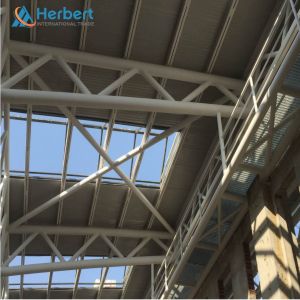 S355JR Galvanized Welded Steel Truss Square Roof Truss 0.8mm