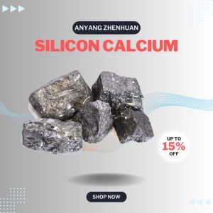 Industrial Grade Calcium Silicon Alloy Silver Gray Highly Reactive