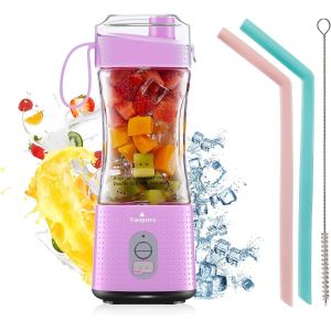 Portable and Safe Mulli Blender with Six Blades for Grinding Blending and More