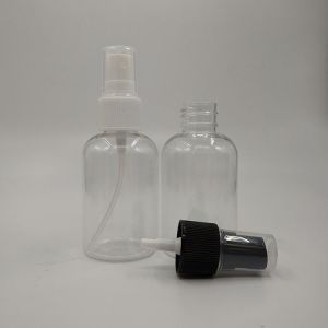 Convenient PET Bottle With Lotion Pump And Screw Cap