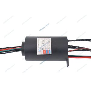 Ethernet Signal Slip Ring combine rotating electrical connector for industry