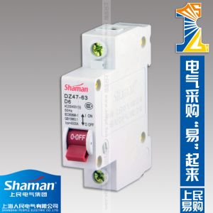 High quality good price DZ47-63D-1P-6A Mini circuit breaker,murray circuit