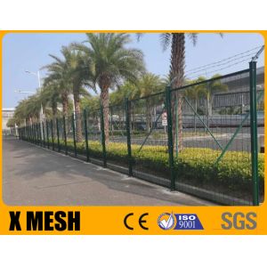 Anti Climb Fence 358 Anti Cut Wire Mesh Panel Clear View Type With 2m Width For