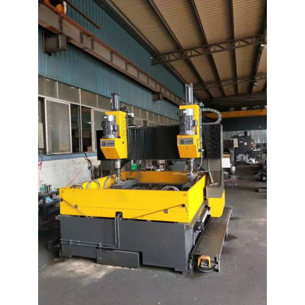 Quality Gantry CNC Plate Drilling Machine Movable with Two Drill Heads for sale