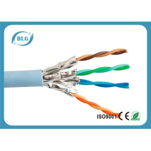 Wholesale 26AWG Stranded BC Cat6a Lan Cable With Aluminum Foil Shielded High Speed from china suppliers