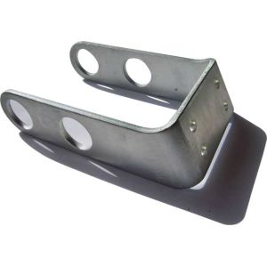 Steel Fe Precision Metal Stamping Part Sliding Bracket Zinc Plating