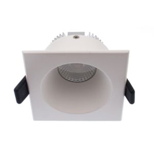 Square Recessed 8W Anti Glare Downlight Flicker Free