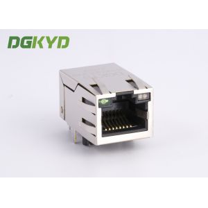 Shielded Gigabit ehternet RJ45 PCB Connector with Transformer RJ45 Network
