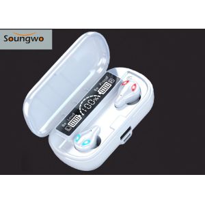 IPX5 Waterproof Wireless Gaming Earbuds HSP BLE 20KHz With Mic No Delay