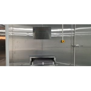 15kw Blast Impingement Tunnel Freezer 20C/Min For Fish Food