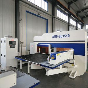 Stainless Steel Cnc Punch Press Machine 20kw Power High Stability One Year