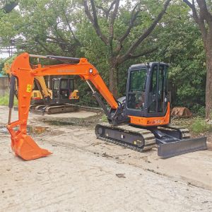 Affordable Second-hand HITACHI ZX50U Mini Crawler Excavator with Original Parts
