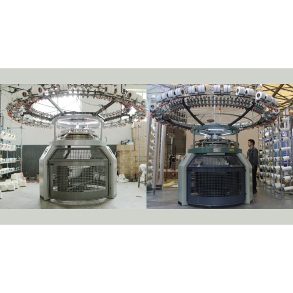 Computerized Automatic Circular Knitting Machine Industrial Fine Gauge Rib