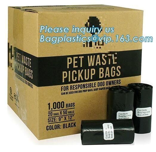 Bone Shaped Dog & Pet Waste Bag Holder - Holds Standard Rolls of Poop Bags, green color dog dispenser +3rollings waste b