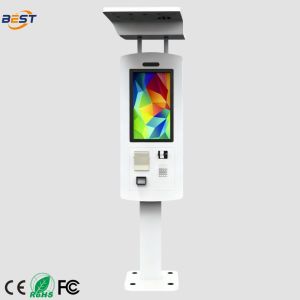 Wholesale IP65 Waterproof Outdoor Touch Screen Kiosk with 21.5" HD Display and 10-point Capacitive Touch for Self Ordering from china suppliers