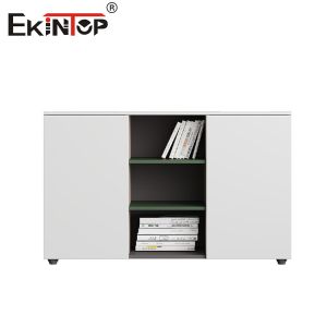 High Quality Low Cabinet Wooden Bookcase File Cabinet Modern Style