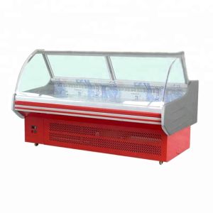 Hypermarket Deli And Fresh Meat Refrigerator Air Duct Structure Temperature 2℃-8