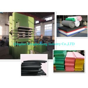 800 Ton EVA Foaming Vulcanizing Press Machine 1022x1250x70mm Plate