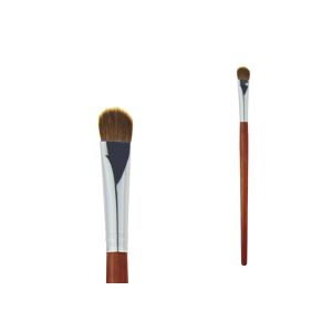 Wholesale Weasel Hair Eyeshadow Blending Brush Bronzer Wooden Handle Aluminum Ferrule from china suppliers