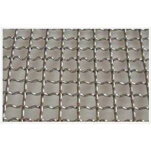 3x3 Lock Crimp Wire Mesh Heavy Duty Mesh Screen With PVC Coated Surface