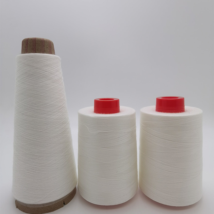 100% PVA Water Soluble Thread with 2F Yarn Count for Recyclable and Low