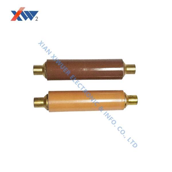 Capacitor Rod 35kV 45pF High Voltage Live Line Ceramic Capacitor For Capacitive
