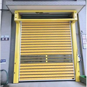 PLC Controlled Speed Spiral Door with 0.8m/s Opening and Closing Speeds at 220V