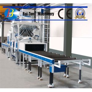 Wholesale H Beam Electric Shot Blaster , Wheel Shot Blasting Machine Roller Conveyor Type from china suppliers