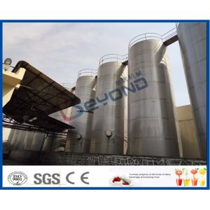 CE Dairy Processing Plant From Milk Powder / Fresh Milk / Ice Cream Production
