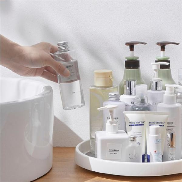 Plastic Kitchen Turntable Organizer for Spice Items and Fruit Placement Standing Type