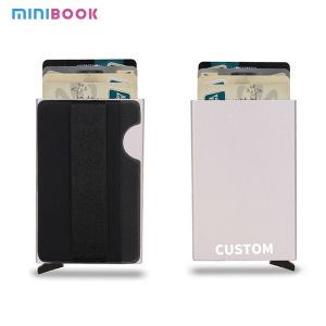 Wholesale Aluminum Alloy Card Holder The Perfect Combination of Style and Function for Credit Cards from china suppliers