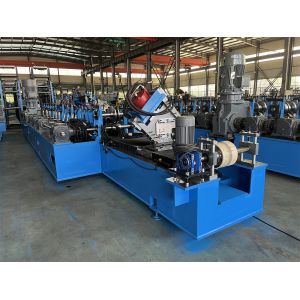 Wholesale 5T Hydraulic Decoiler Solar C Purlin Roll Forming Machine With 10 Stations Punching from china suppliers