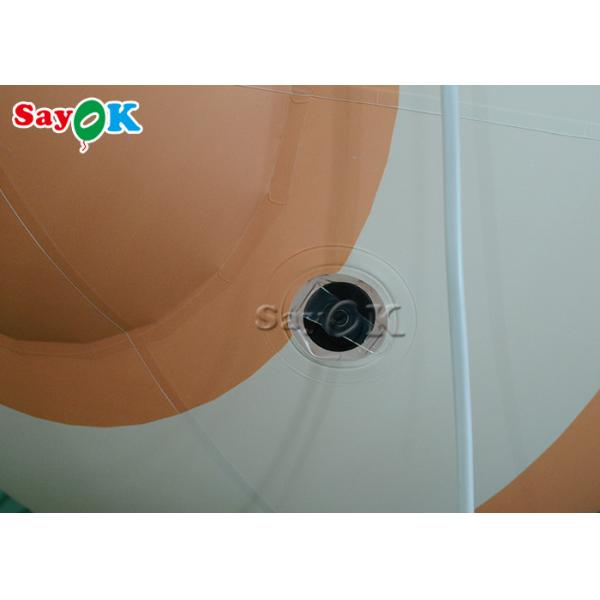 7ft Pvc Orange Airtight Inflatable Christmas Balloon Xmas Hanging Decor