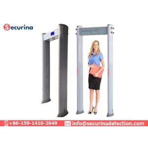 Light 55 Kgs Commercial Metal Detector , Metal Detector Door Frame 33 Detecting