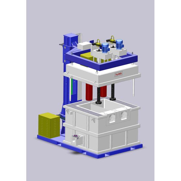 Degassing Rotary Degassing Unit with Adjustable Degassing Time and Total Power