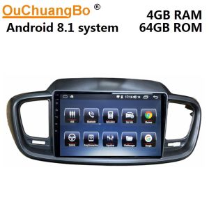 Wholesale Ouchuangbo car gps nav stereo audio Android 8.1 for Kia Sorento right driving support USB wifi dual zone 1080P video from china suppliers