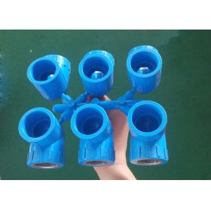 PPR / PVC Pipe Fitting Injection Molding Machine , Vertical Plastic Moulding