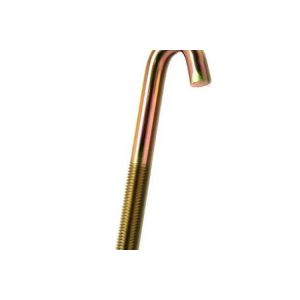 M8 M16 Brass L & J Hook Bolt with nut washer T1 T2 T3 Metal bolts Brass plating