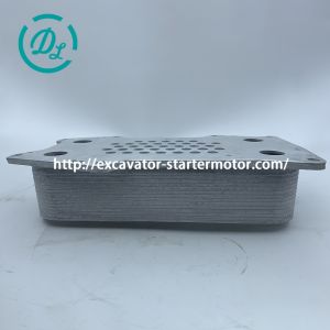 EexcavaStart DL Oil Cooler for EC210B D6E Engine OEM 22592869 23191319