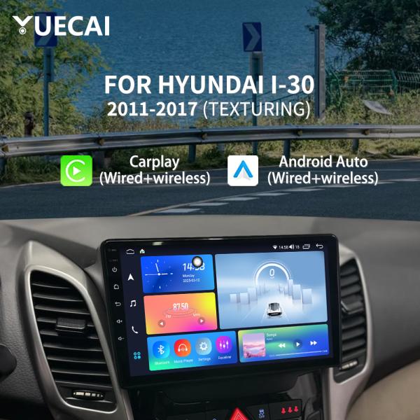 2011 - 2017 Hyundai i30 Head Unit HD Android Automotive Head Unit