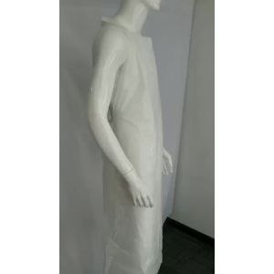 Cleaning Disposable Plastic PE Apron Waterproof Plastic Disposable PE Apron