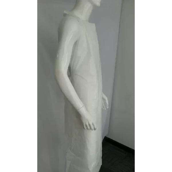 Cleaning Disposable Plastic PE Apron Waterproof Plastic Disposable PE Apron