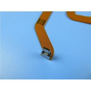 Double Sided Flexible PCB Built On Polyimide With 90 OHM Impedance Control