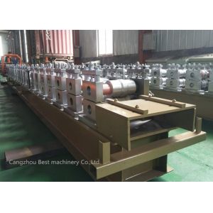 Galvanized Steel / Shutter Door Profile Roll Forming Machine 2 Year Warranty