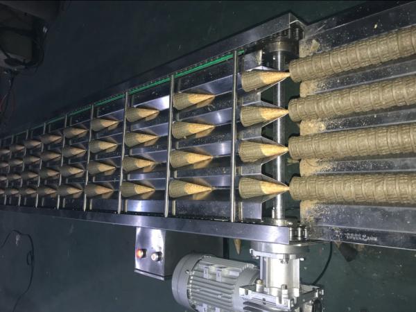 Quality Automated Ice Cream Cone Making Machine With Schneider PLC Controller for sale