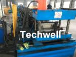 Automatic PLC Control Cable Tray Roll Forming Machine With Servo Guiding Device